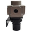 Used SMC AR25-N02-Z AR Mass Pro Regulator, 1/4in NPT, 7-125 PSI Set Range, 800L/Min