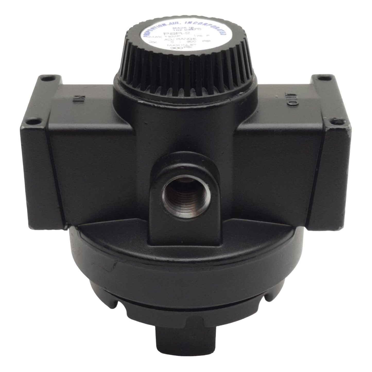 Used Proportion-Air PSR-2 Pneumatic Control Valve, 0-200psi, 40µm, 19SCFM, 1/4in NPT