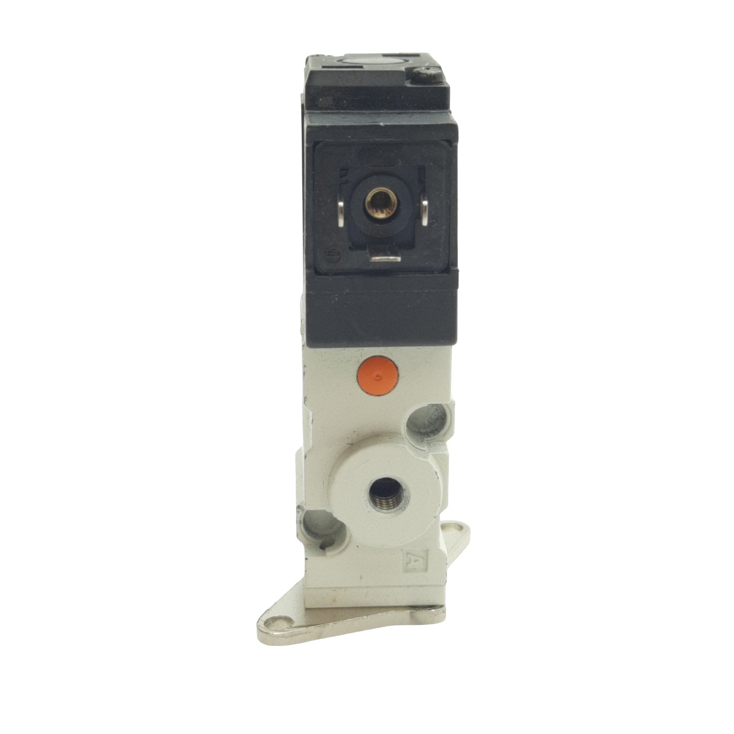 Used SMC NVKF332-5D-M5 Solenoid Valve, 0-0.7MPa, M5 Port, DIN Connector, Coil 24VDC
