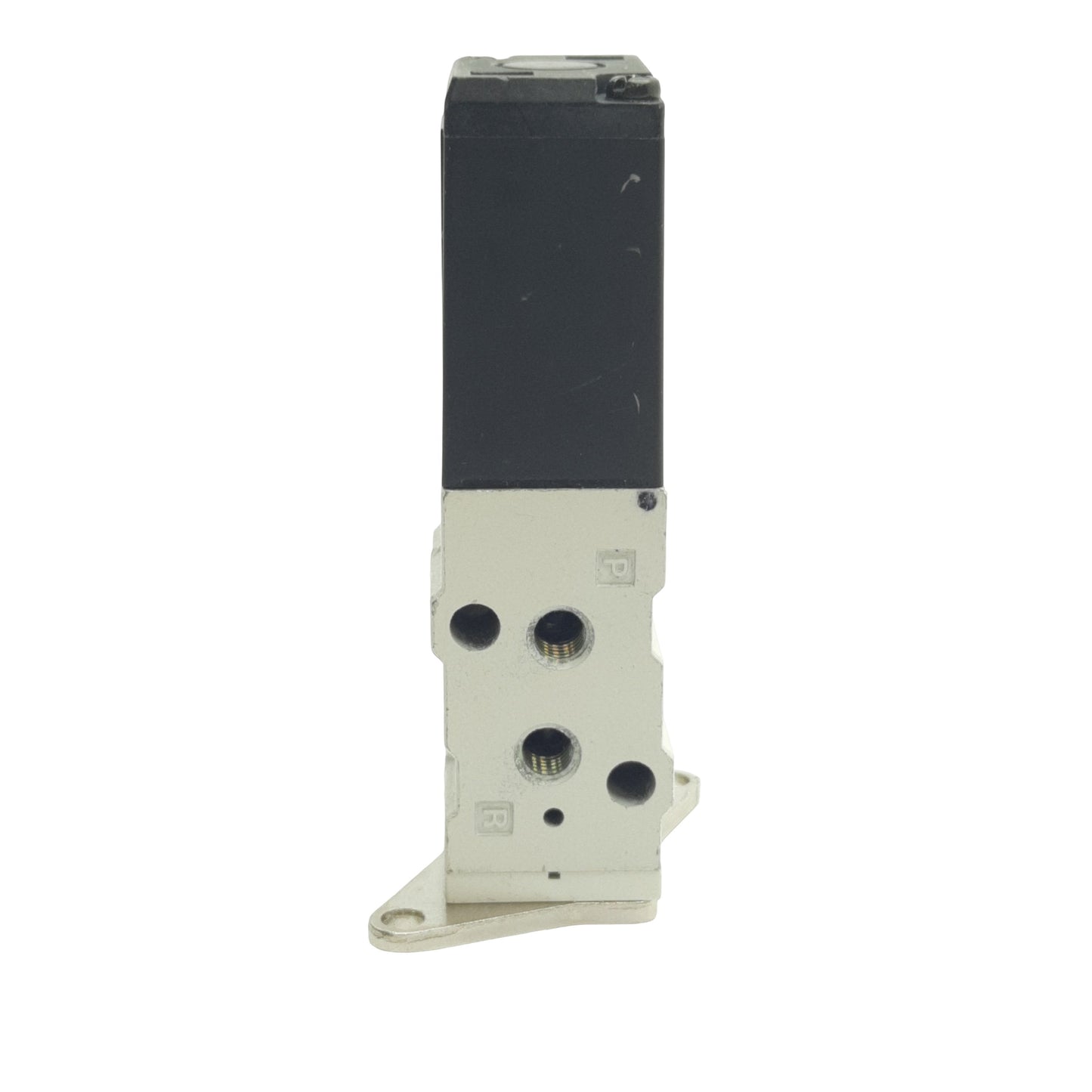 Used SMC NVKF332-5D-M5 Solenoid Valve, 0-0.7MPa, M5 Port, DIN Connector, Coil 24VDC