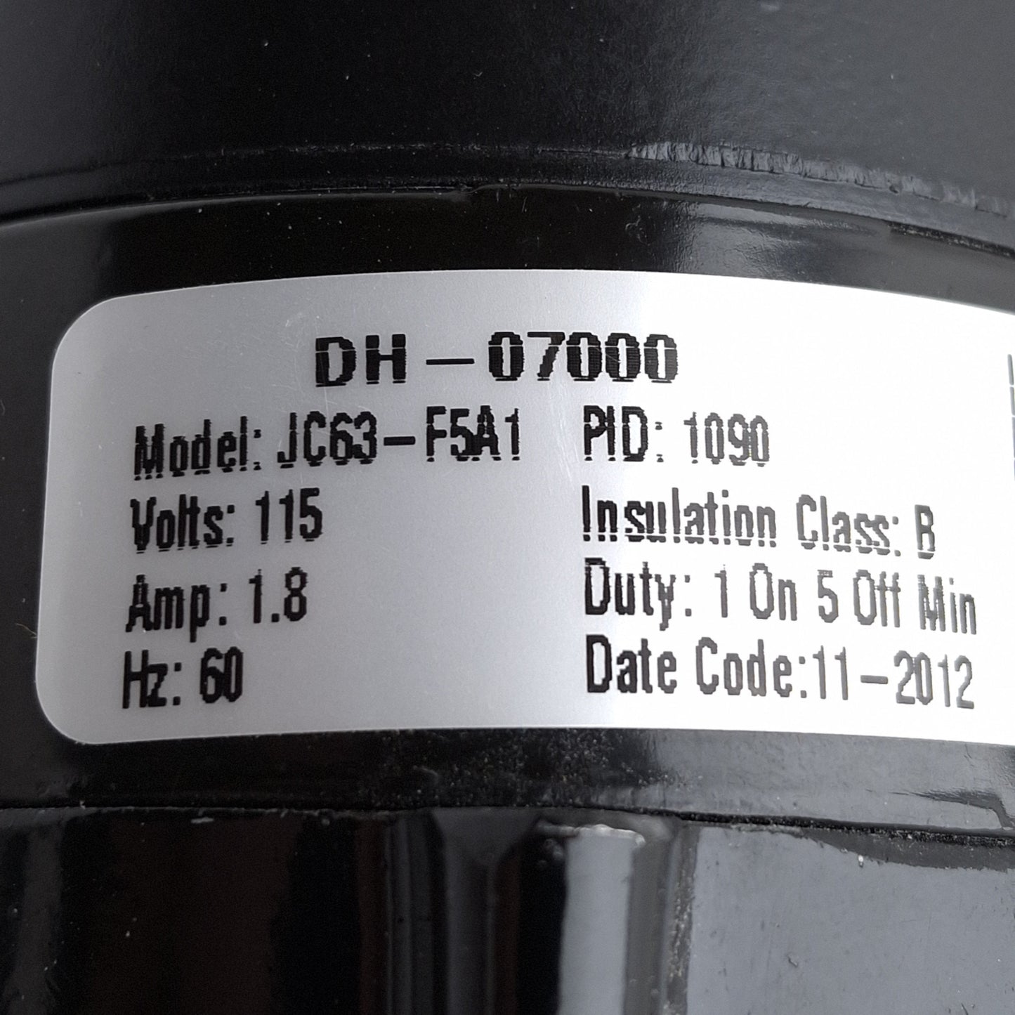 Used Bucher DH-07000 Dyna-Lift Motor For Height Adjustable Desk, 1000lb, 115VAC