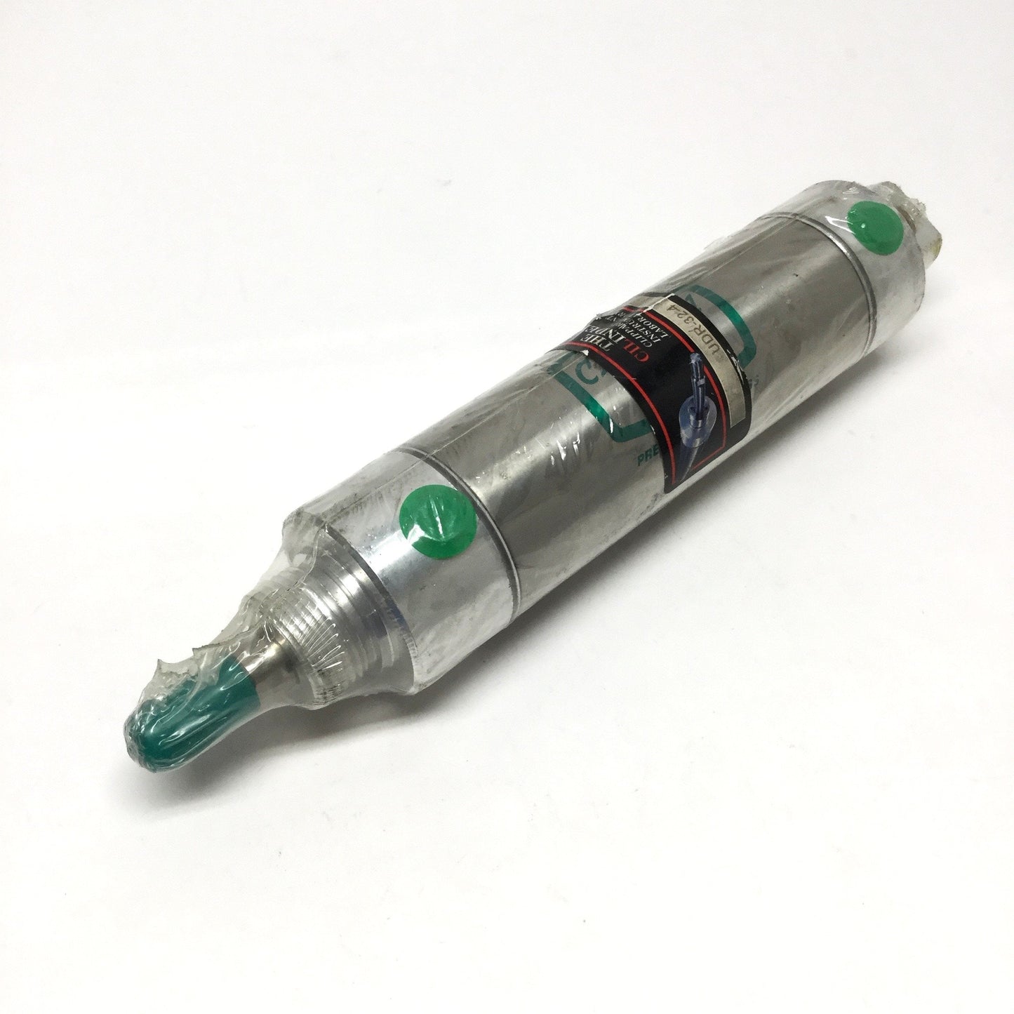 New Clippard UDR-32-4 SS Pneumatic Cylinder, Ø2" Bore, 4" Stroke, 1/4" NPT Ports