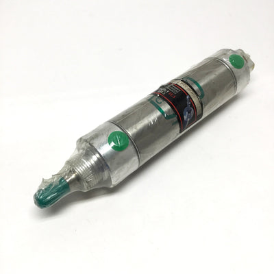 New Clippard UDR-32-4 SS Pneumatic Cylinder, Ø2" Bore, 4" Stroke, 1/4" NPT Ports