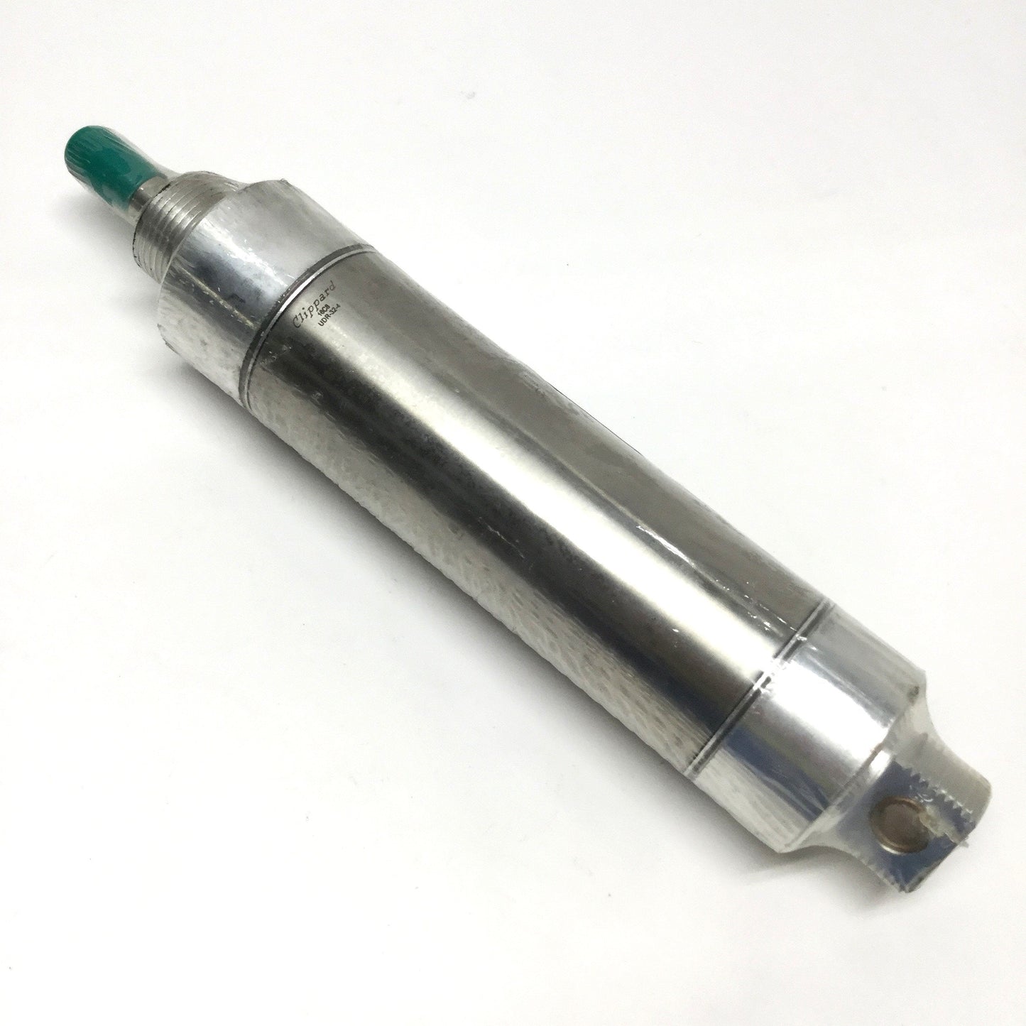 New Clippard UDR-32-4 SS Pneumatic Cylinder, Ø2" Bore, 4" Stroke, 1/4" NPT Ports