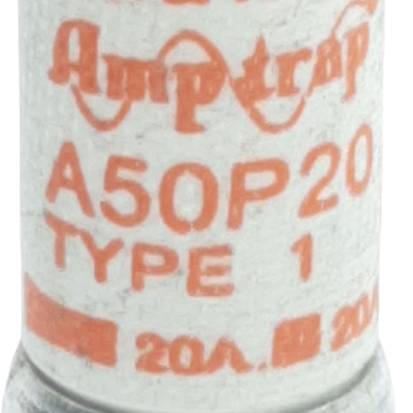 Used Lot of 6 Shawmut A50P20 Fast Acting Fuse, 20A, 500VAC, 450VDC, 0.56"x2.00"