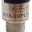 Used Banner M18-3VPLP-Q8 Photoelectric Sensor, PNP, 6m Range, M12 4-Pin, 10-30VDC