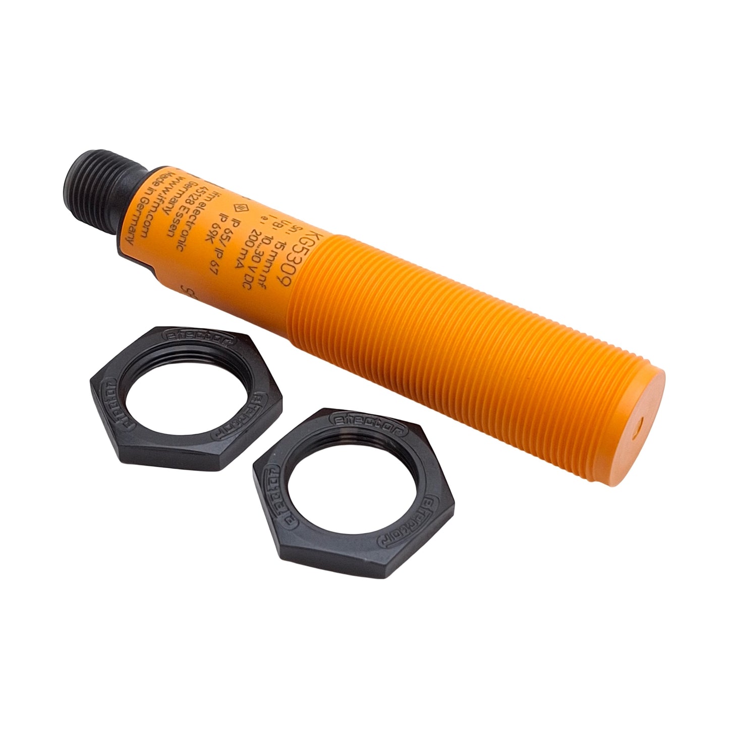 New IFM KG5309 Capacitive Sensor, IO-Link, 0.5-30mm Range, M12 4-Pin, 10-30VDC