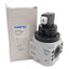New Festo HEL-D-MIDI On/Off Piston Gate Valve, 2/2-Way, 3-16bar, G1/4in, 24VDC Coil