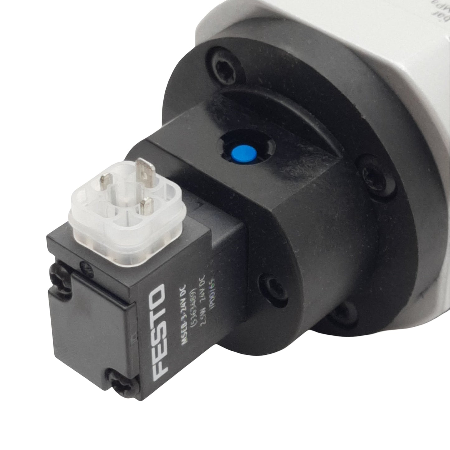 New Festo HEL-D-MIDI On/Off Piston Gate Valve, 2/2-Way, 3-16bar, G1/4in, 24VDC Coil