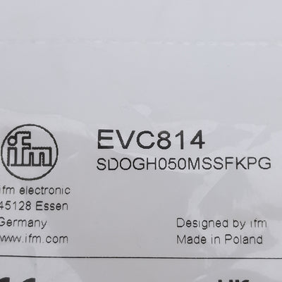 New Lot of 2 IFM EVC814 Field Wireable Connector, Screw Terminals, M12 5-Pin Female