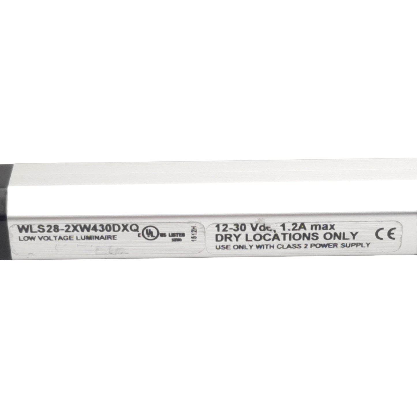 Used Banner WLS28-2XW430DXQ LED Strip Light Cool White, 12-30VDC 1.2A, 4-P M12, 430mm