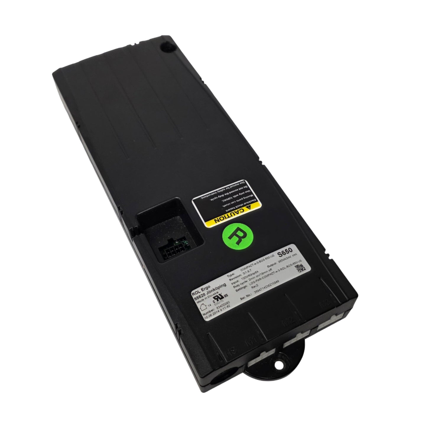 Used ROL Ergo COMPACT-e-3-BOS-650-US Control Unit For Adjustable Height Desk 120VAC