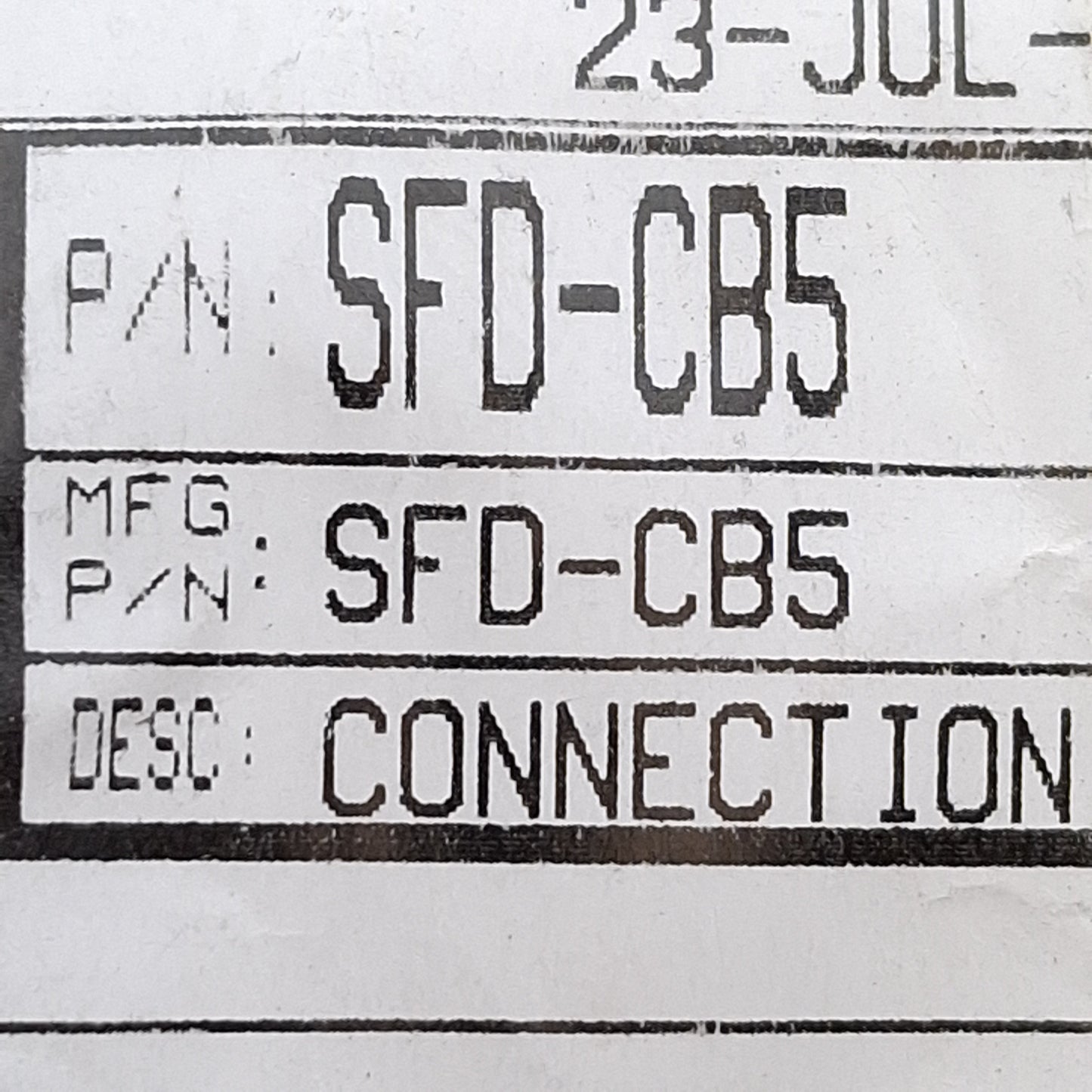 New Panasonic SFD-CB5 Connecting Cables For SF4D Series Light Curtain, M12 8-Pin, 5m