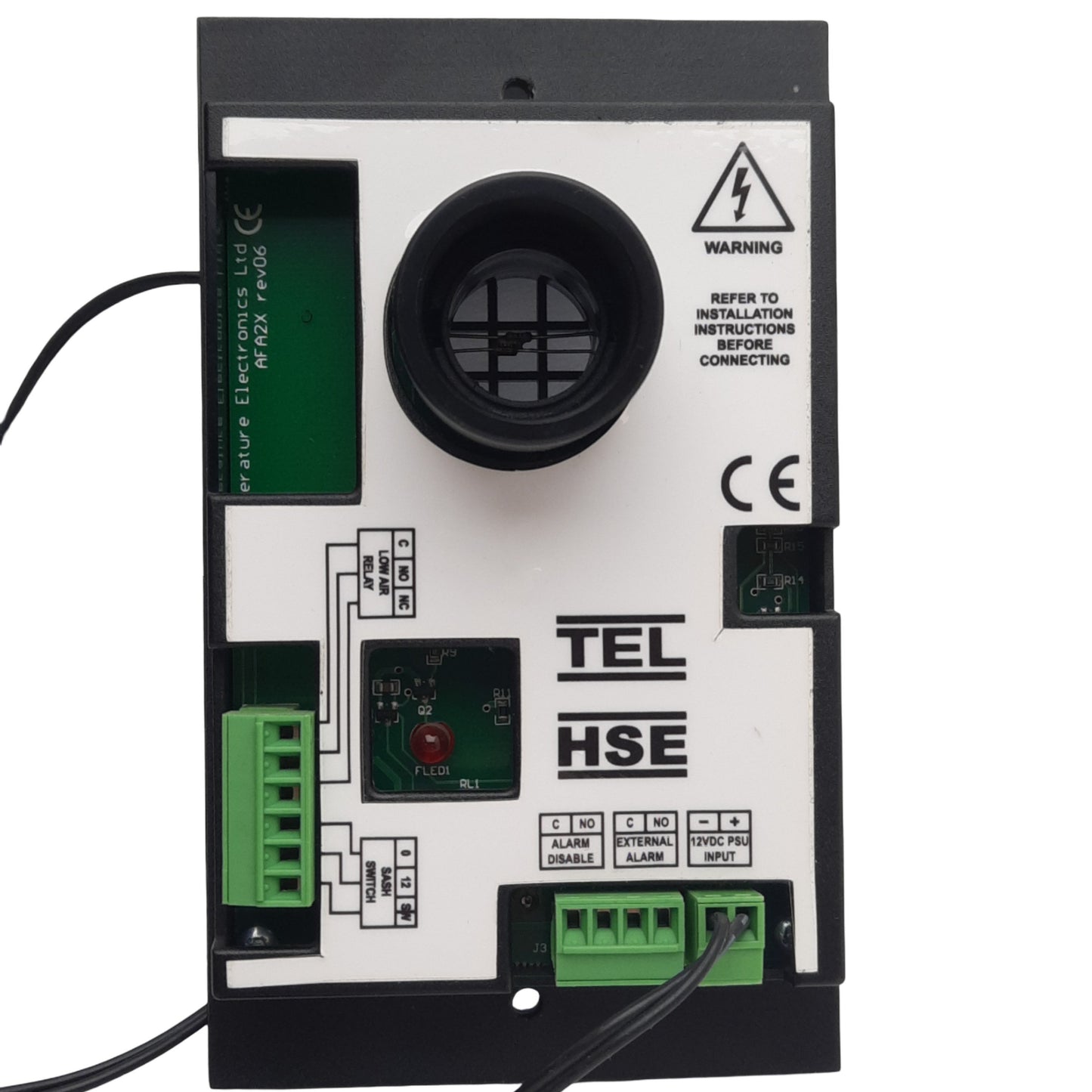 Used Labconco 9413300 Guardian Airflow Monitor, 115 VAC, 30-250 fpm Alarm Range