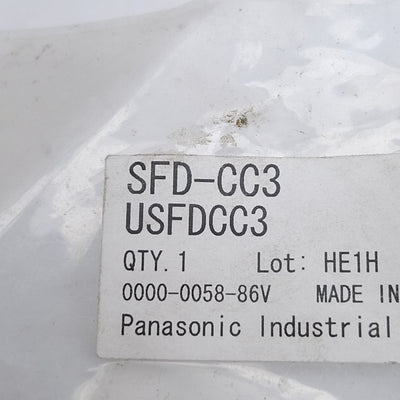 New Panasonic SFD-CC3 Extension Cables For SF4B Light Curtain Emitter & Receiver