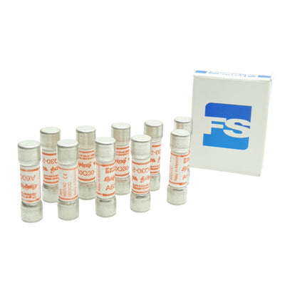 New Lot of 10 Ferraz Shawmut A60Q30-2 Semiconductor Fuse, 600VAC/DC, 13/32x 1-1/2in