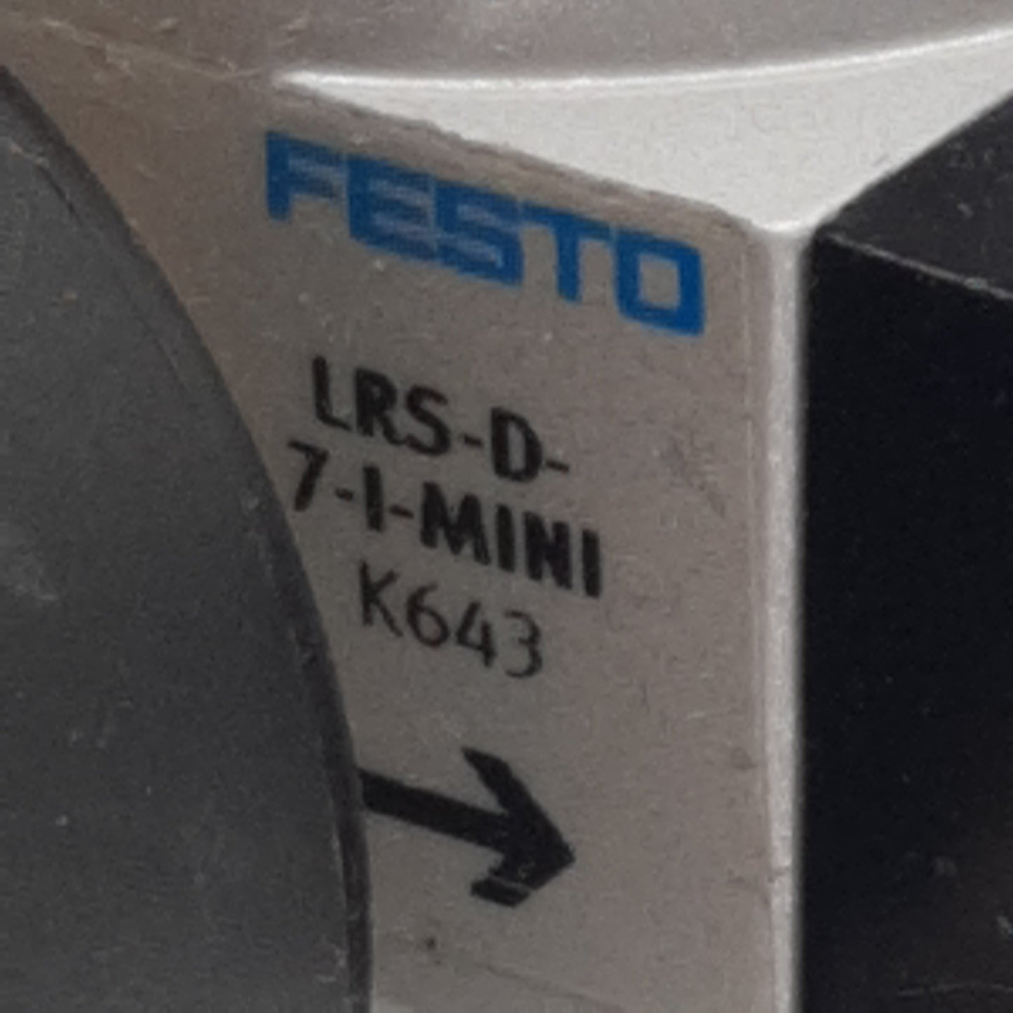 Used Festo LRS-1/8-D-7-I-MINI Pressure Regulator, 1-16bar, 1000l/min, G1/8in *w/ Key*
