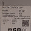Used Panasonic SF-C21 Safety Control Unit, 8-Input 4-Output, 24VDC, DIN Rail