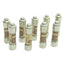Used Lot of 9 Bussmann KTK-R-10 Fast Acting Fuse 10A, 600VAC, 0.41in x 1.5in