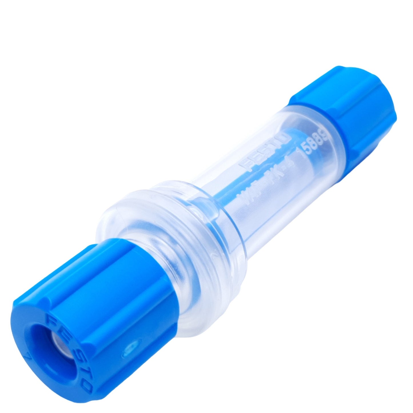 New Lot of 2 Festo VAF-PK-4 Vacuum Filter with Nut Union 15889, 50 µm, 70l/min, 3mm