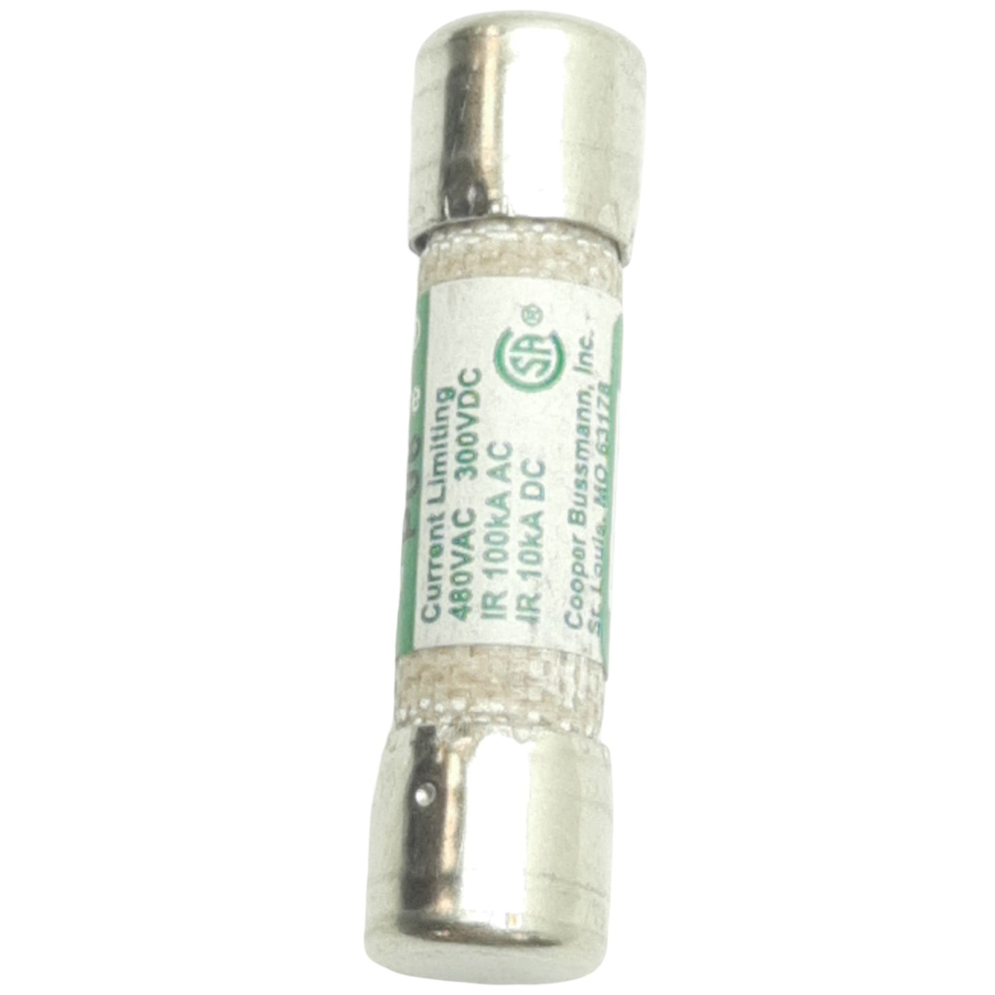 New Lot of 8 Bussmann SC-30 Time Delay Fuse, 30A, 480VAC, 300VDC, 0.41in x 1.62in
