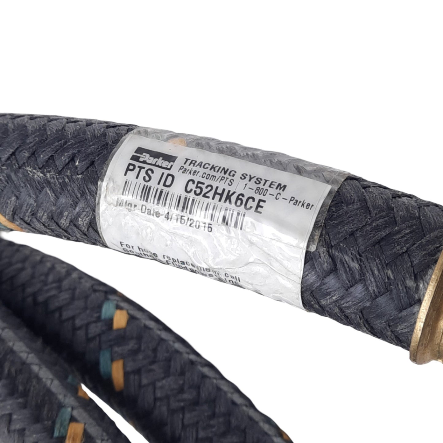 New Parker 293-116 Air Brake Hose, ø22mm, 3.1MPa/450psi Max, 3 Meter Length