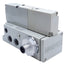 Used Numatics 052BA43AMN56Y61 Solenoid Valve & Base, Vac-150 Psi, 24V DC Coil