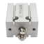 Used SMC CU25-15D Compact Cylinder, ø25mm Bore, 15mm Stroke, 0.7MPa, M5 Ports