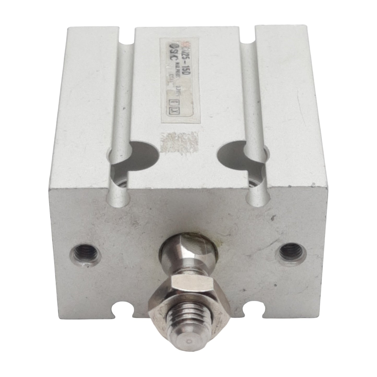 Used SMC CU25-15D Compact Cylinder, ø25mm Bore, 15mm Stroke, 0.7MPa, M5 Ports