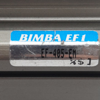 Used Bimba EF-405-EM Compact Cylinder, ø1-1/2in Bore, 0.2in Stroke, 1/8in NPT, 140psi