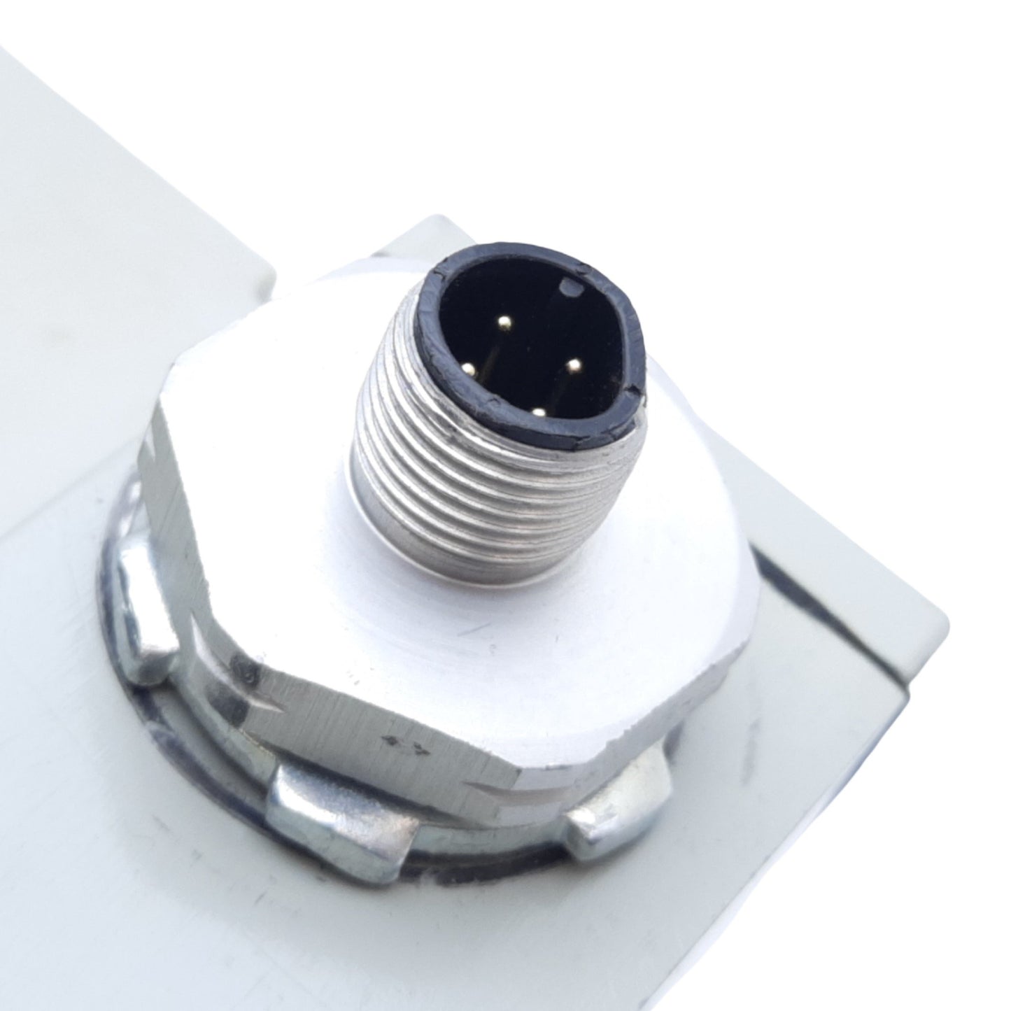 Used Numatics 052BB43AMN56Y61 Solenoid Pilot Valve Base, 4-Pin M12 1/4" NPT 24 VDC