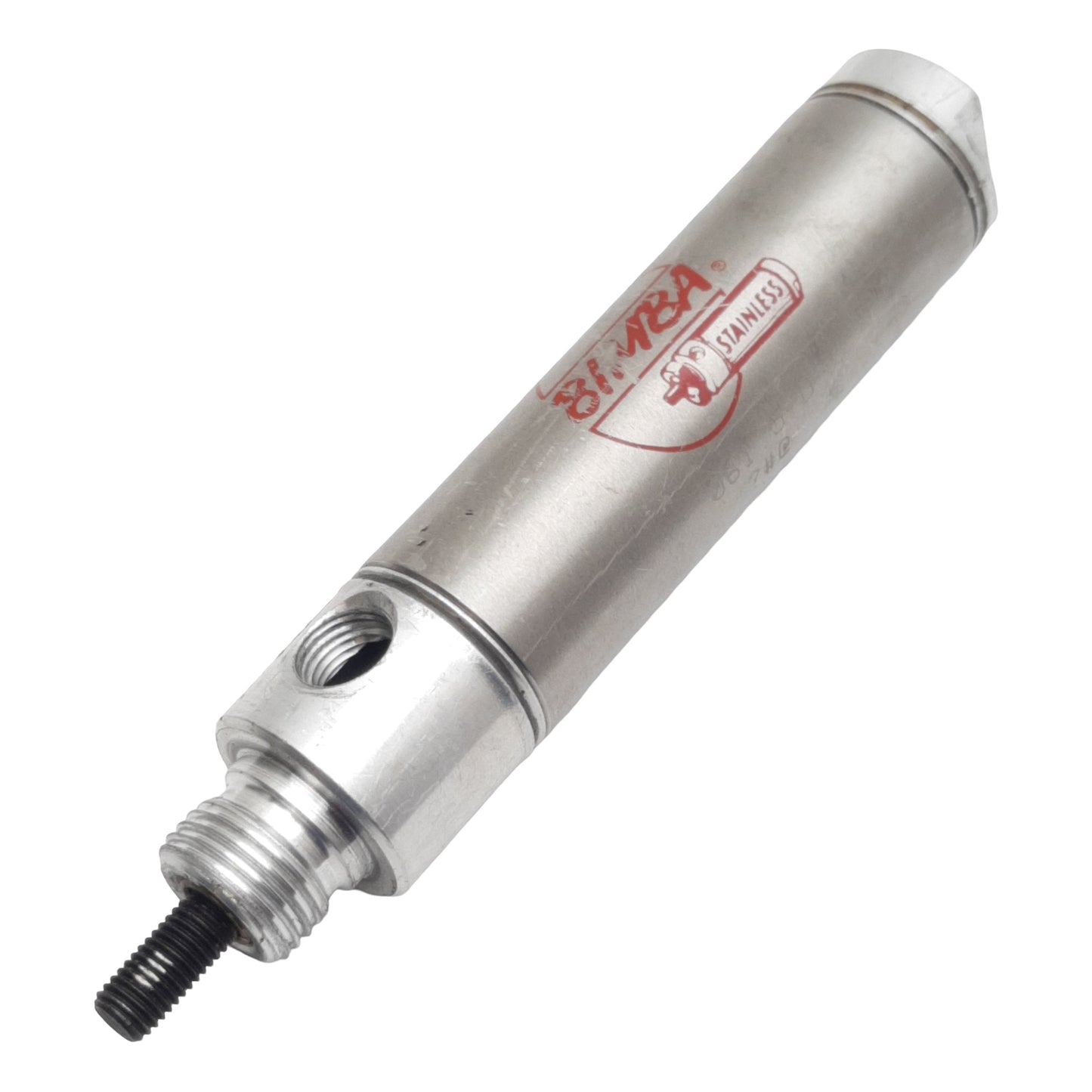Used Bimba 061.5-D Pneumatic Cylinder, ø7/8in Bore, 1.5in Stroke, 1/8in NPT, 250psi