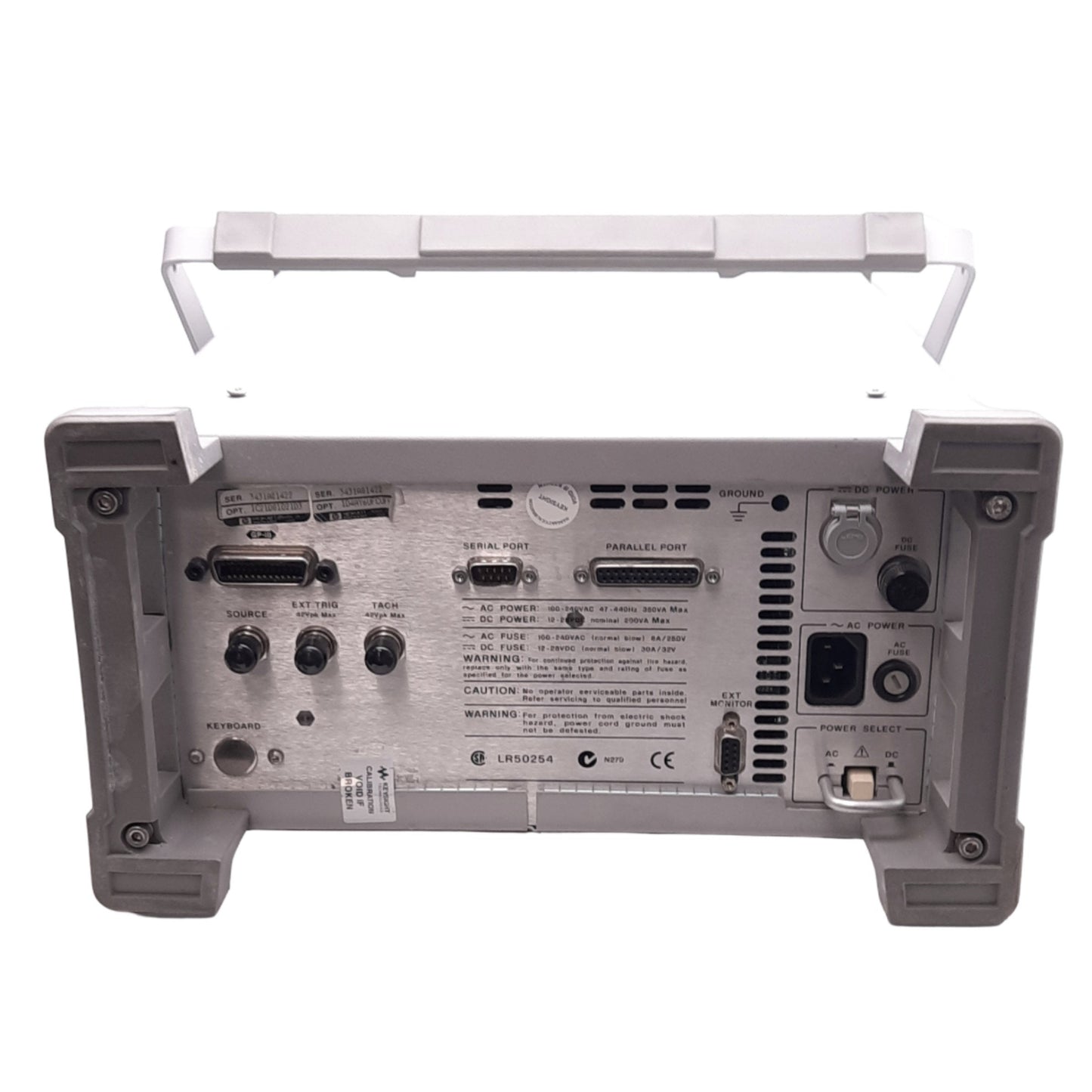 Used HP 35670A Dynamic Signal Analyzer, 1/2/4-Channel, 122μHz-102.4 kHz, 100-240VAC
