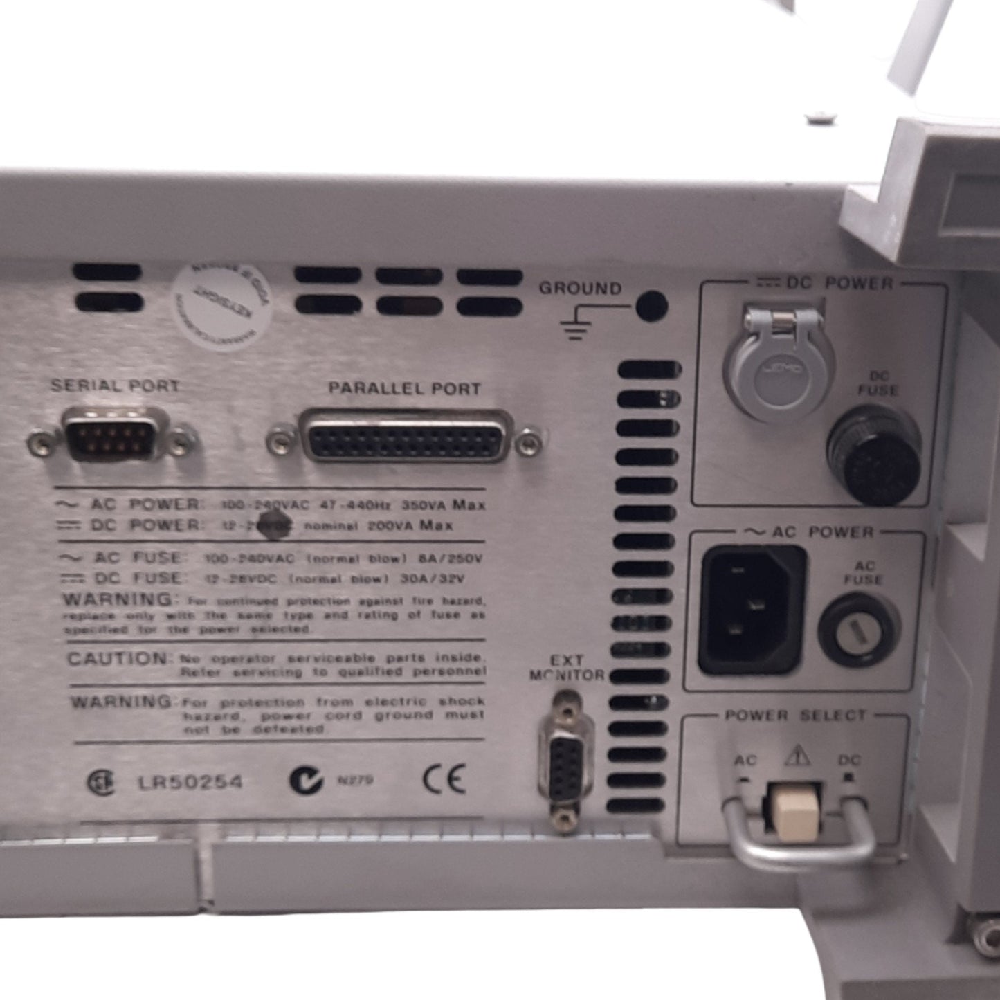 Used HP 35670A Dynamic Signal Analyzer, 1/2/4-Channel, 122μHz-102.4 kHz, 100-240VAC