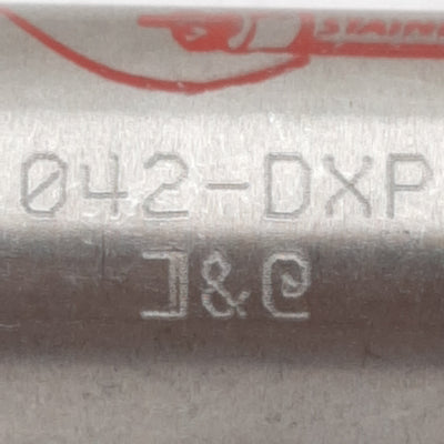 Used Bimba 042-DXP Pneumatic Cylinder, ø3/4in Bore, 2in Stroke, 1/8in NPT, 250psi