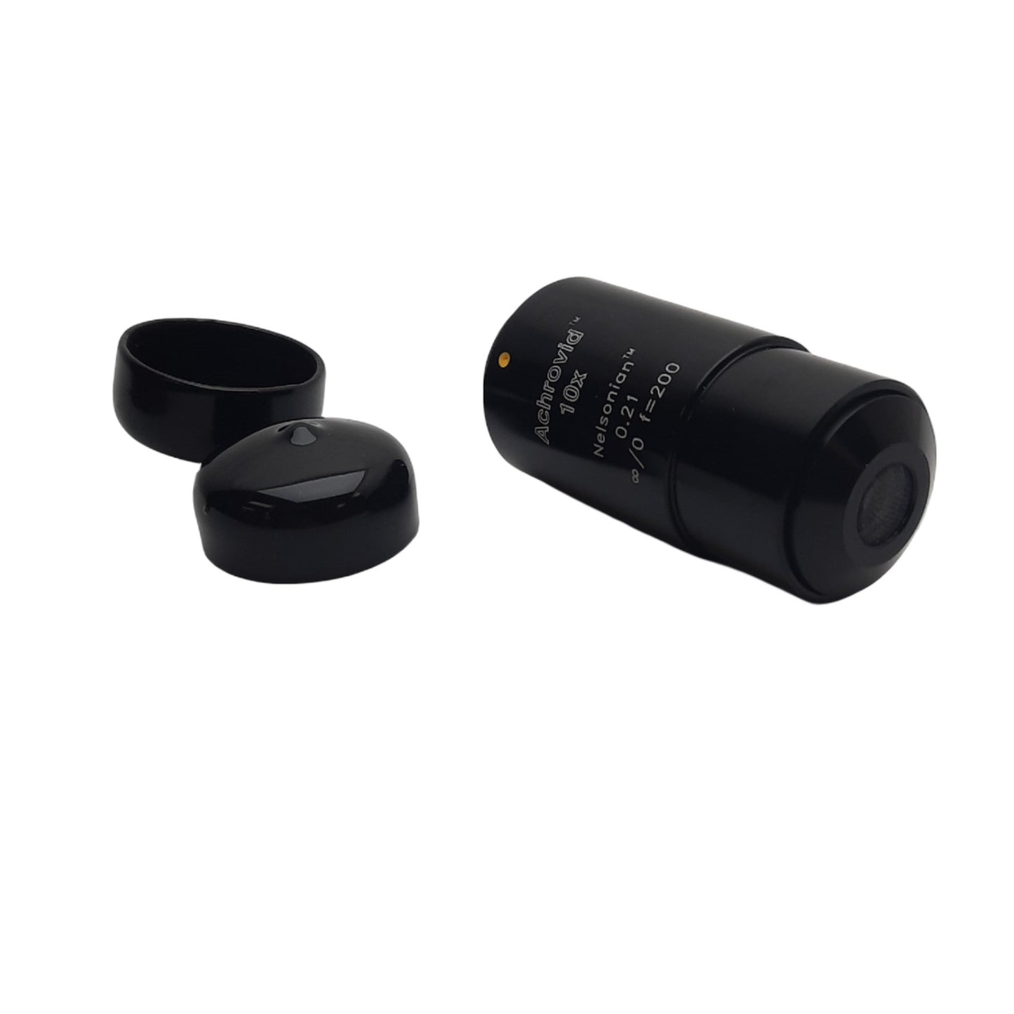 Used Infinity Achrovid 10x Nelsonian 0.21 Video Microscope Objective, 4.50 μm