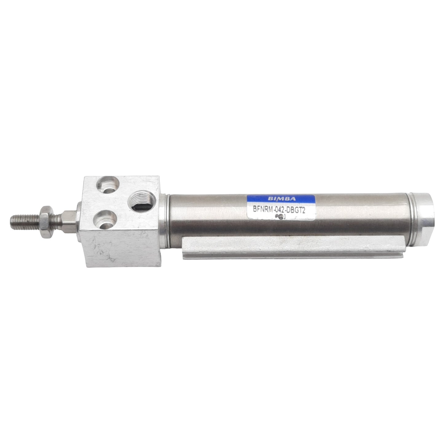 Used Bimba BFNRM-042-DBGT2 Pneumatic Cylinder, ø3/4in Bore, 2in Stroke, 1/8in NPT