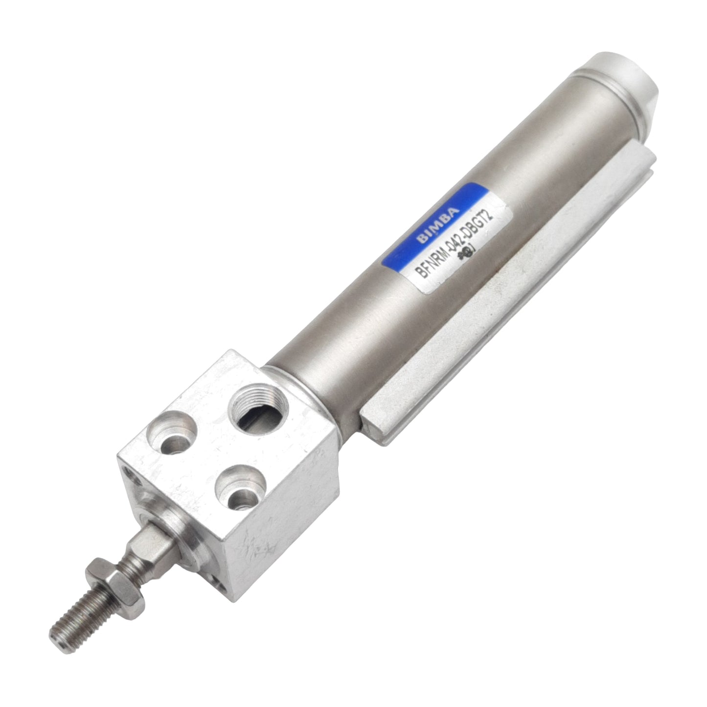 Used Bimba BFNRM-042-DBGT2 Pneumatic Cylinder, ø3/4in Bore, 2in Stroke, 1/8in NPT