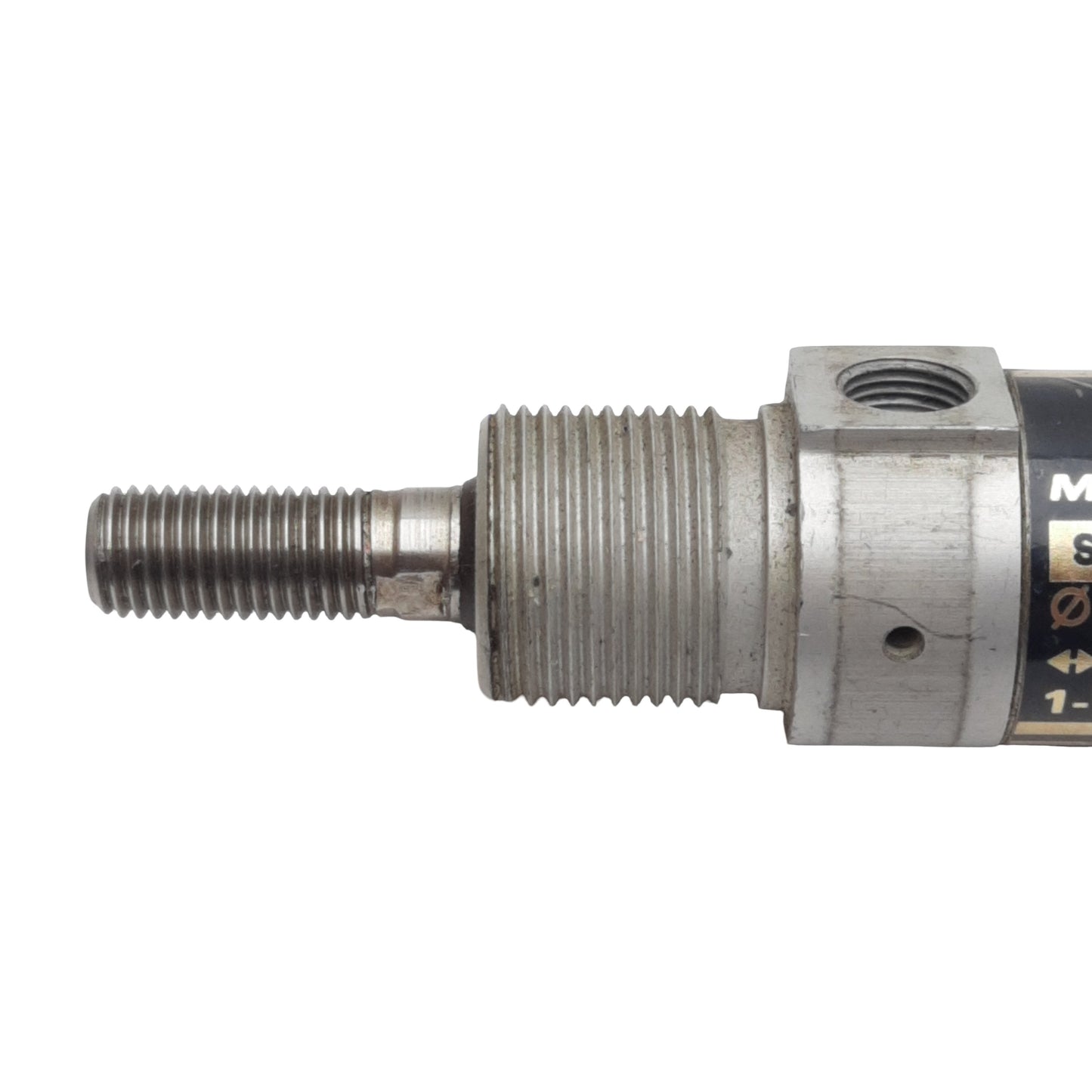 Used Martonair SM/8025 Pneumatic Cylinder, ø25mm Bore, 80mm Stroke, 1/8in NPT, 10bar