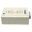 Used Phoenix Contact 5600461 Standard Duplex Receptacle, 6-Pole, 15A 120VAC, DIN Rail