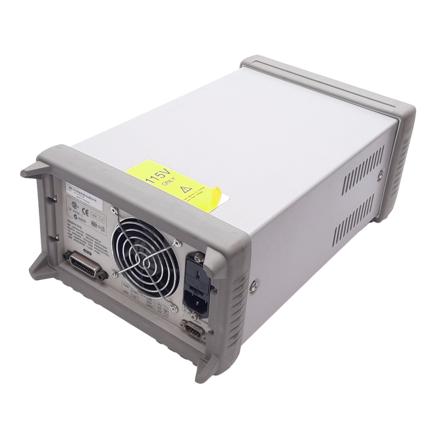 Used Agilent E3631A Triple Output Power Supply, 115VAC, 0-25VDC 5-1A Out, 350VA Max