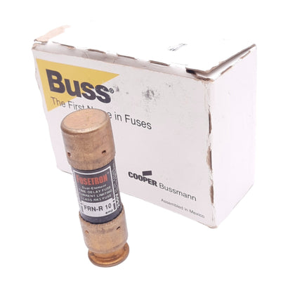New Lot of 10 Eaton Bussmann FRN-R 10 Fusetron Time Delay Fuses, 10A, 250VAC, RK5