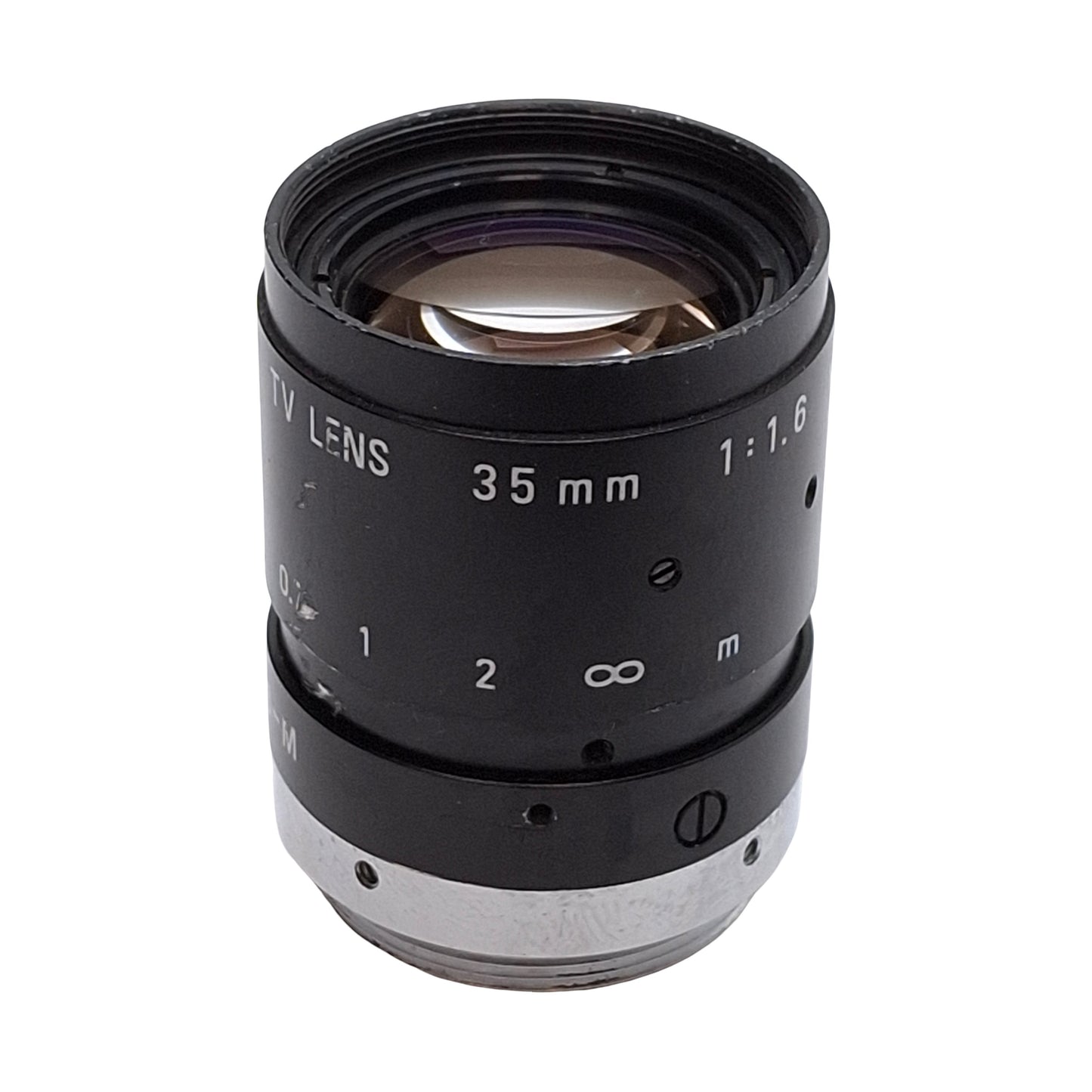 Used Pentax C3516-M Machine Vision Camera Lens, 35mm Focal Length, 1:1.6, C-Mount