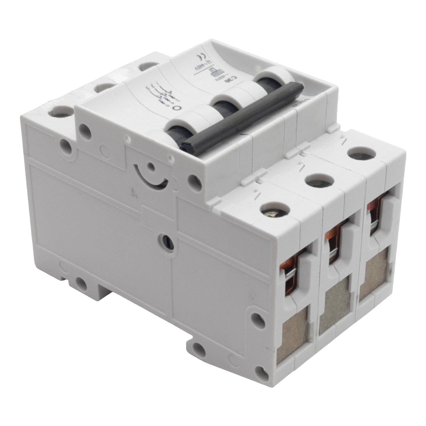 Used Siemens 5SX2330-7 Circuit Breaker, 3-Pole, 30A 480VAC, DIN Rail Mount