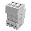 Used Siemens 5SX2330-7 Circuit Breaker, 3-Pole, 30A 480VAC, DIN Rail Mount