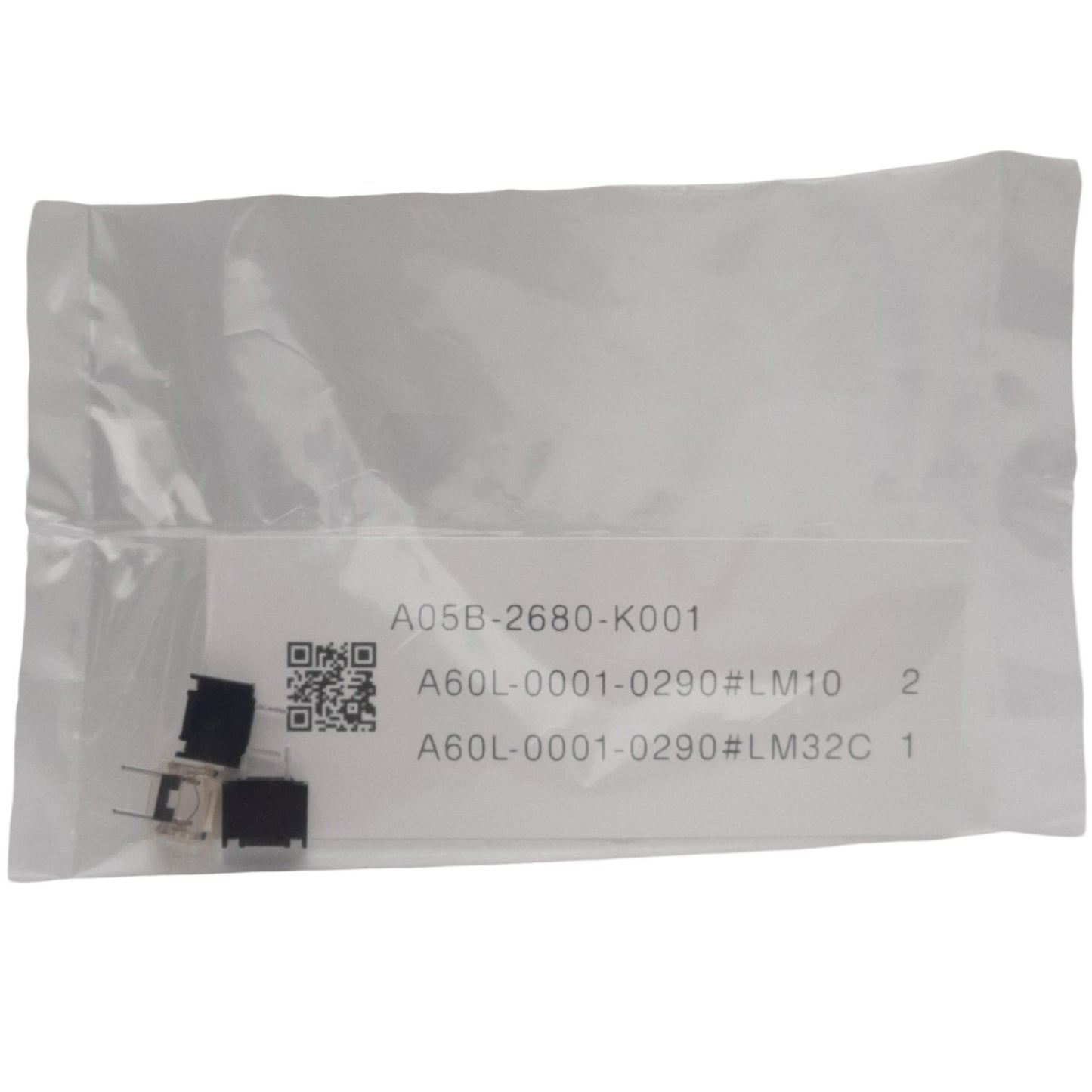 New Fanuc A05B-2680-K001 Spare Fuse Kit, for E-Stop Unit R30BM+, Includes 3 Fuses