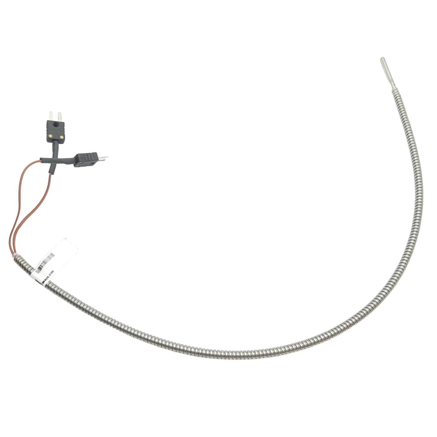 Used Watlow 20-1003302 Thermocouple, Ungrounded, Type J, ø0.187in x 1.5in Sheath