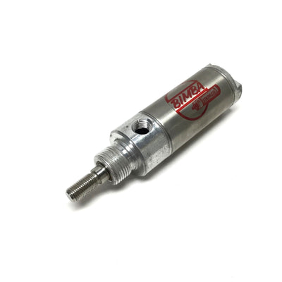 Used Bimba D-68860-A-1 Pneumatic Cylinder Ø1-1/2" Bore, 1" Stroke, 1/4" NPT Ports
