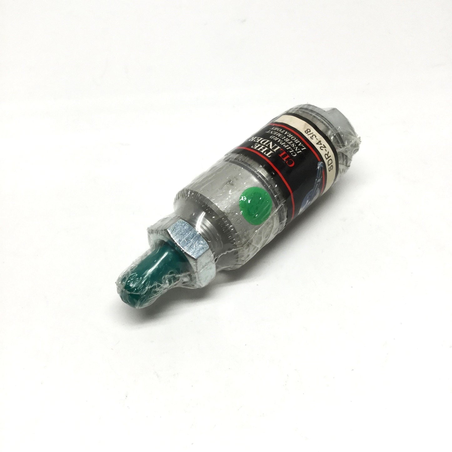 New Clippard SDR-24-3/8 SS Pneumatic Cylinder Ø1-1/2" Bore, 3/8" Stroke, 1/8" NPT