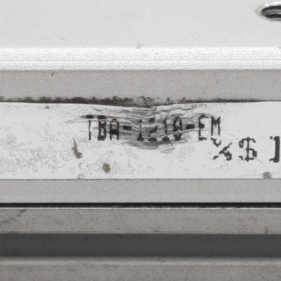 Used Bimba TBA-1210-EM Twin Bore Air Table, ø12mm Bore, 10mm Stroke, M5, 140psi